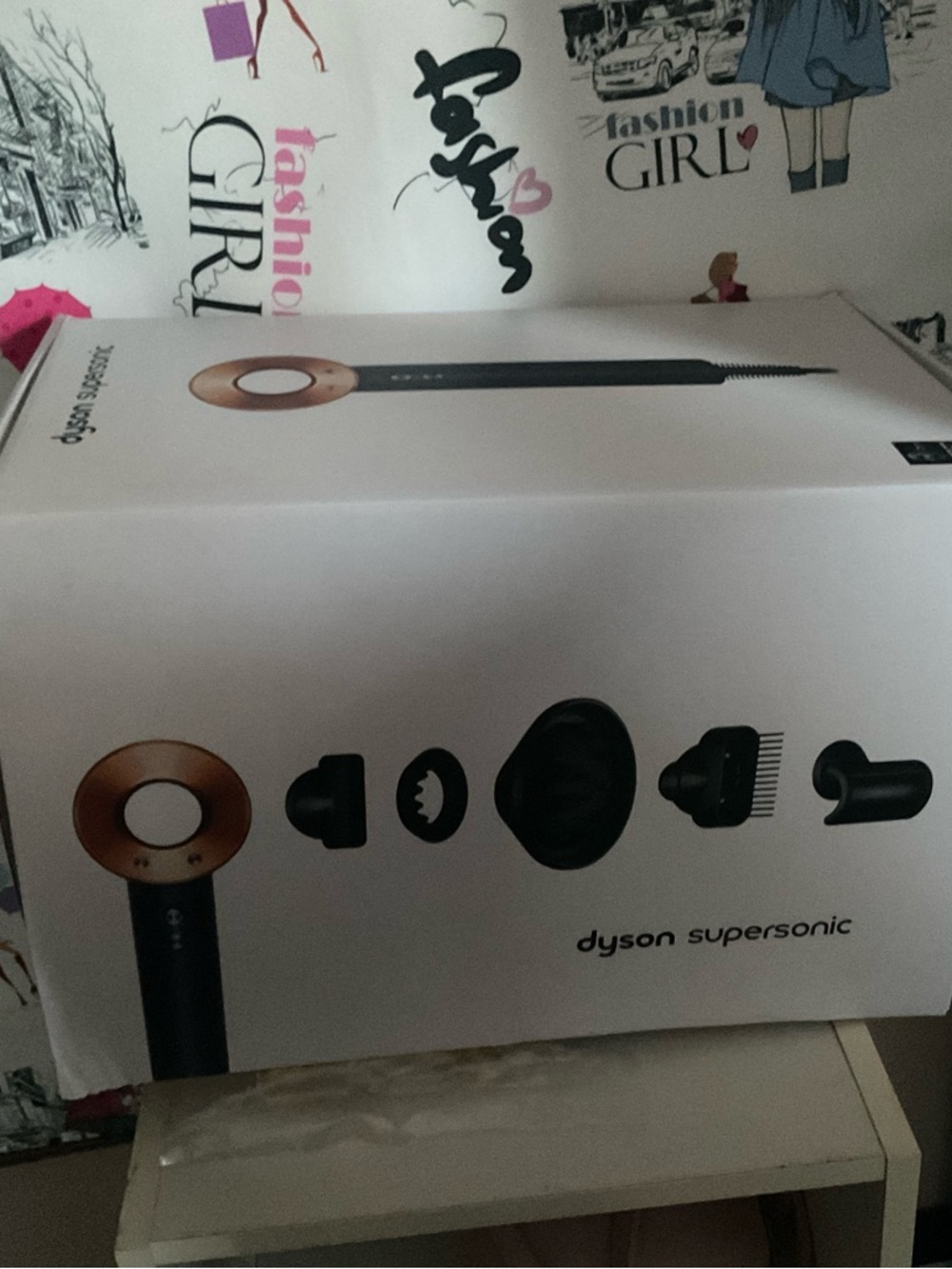 Dyson Supersonic Hair Dryer - Black and Copper/Gold Accents